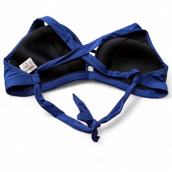 Becca Blue Bikini Top - Picture 3 of 9